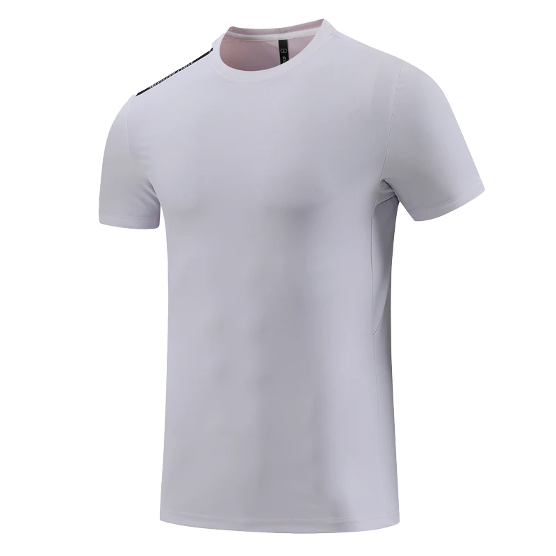 Men's Quick-Dry Running T-Shirt - Fitness Sports Top for Gym Training Breathable and Stylish Jogging Casual Sportswear Tee