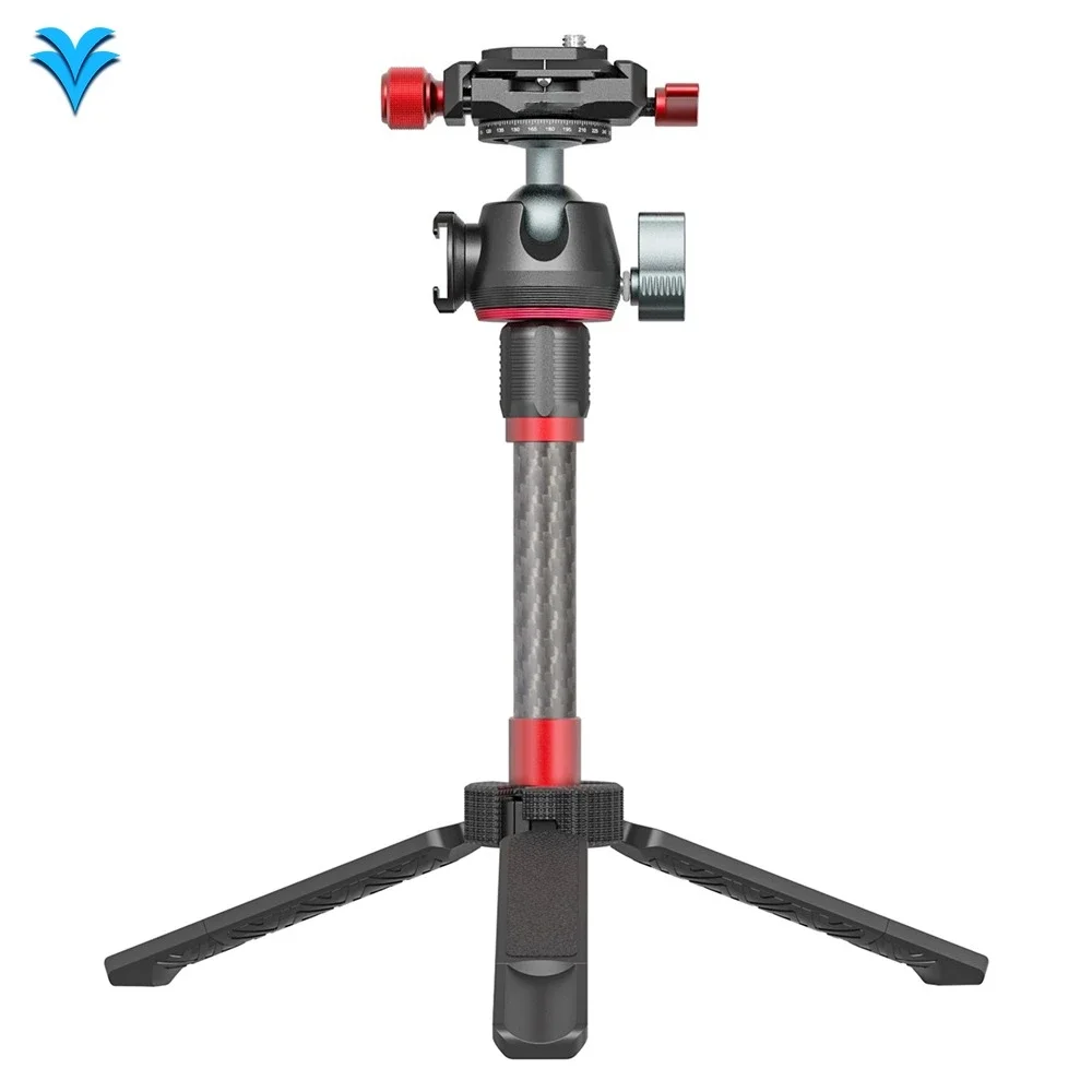 

MT-43 Reflex Metal Tripod Camera Foldable Selfie Stick Stand Cold Shoe for LED Photography Light Phone