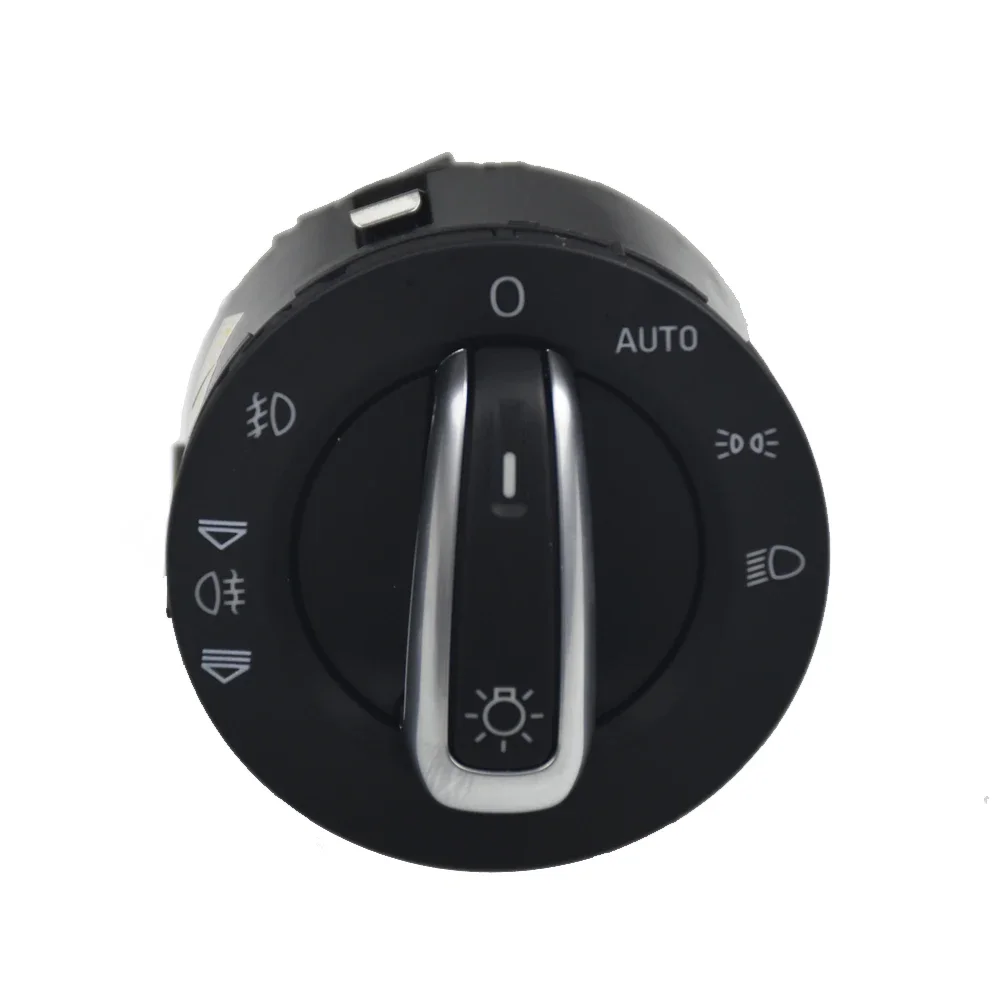 High Quality Chrome Headlight Fog Lamp control Switch 4FD 941 531A 4F1 941 531E For Audi A6 C6 4F S6 RS6 Q7 A6 4F