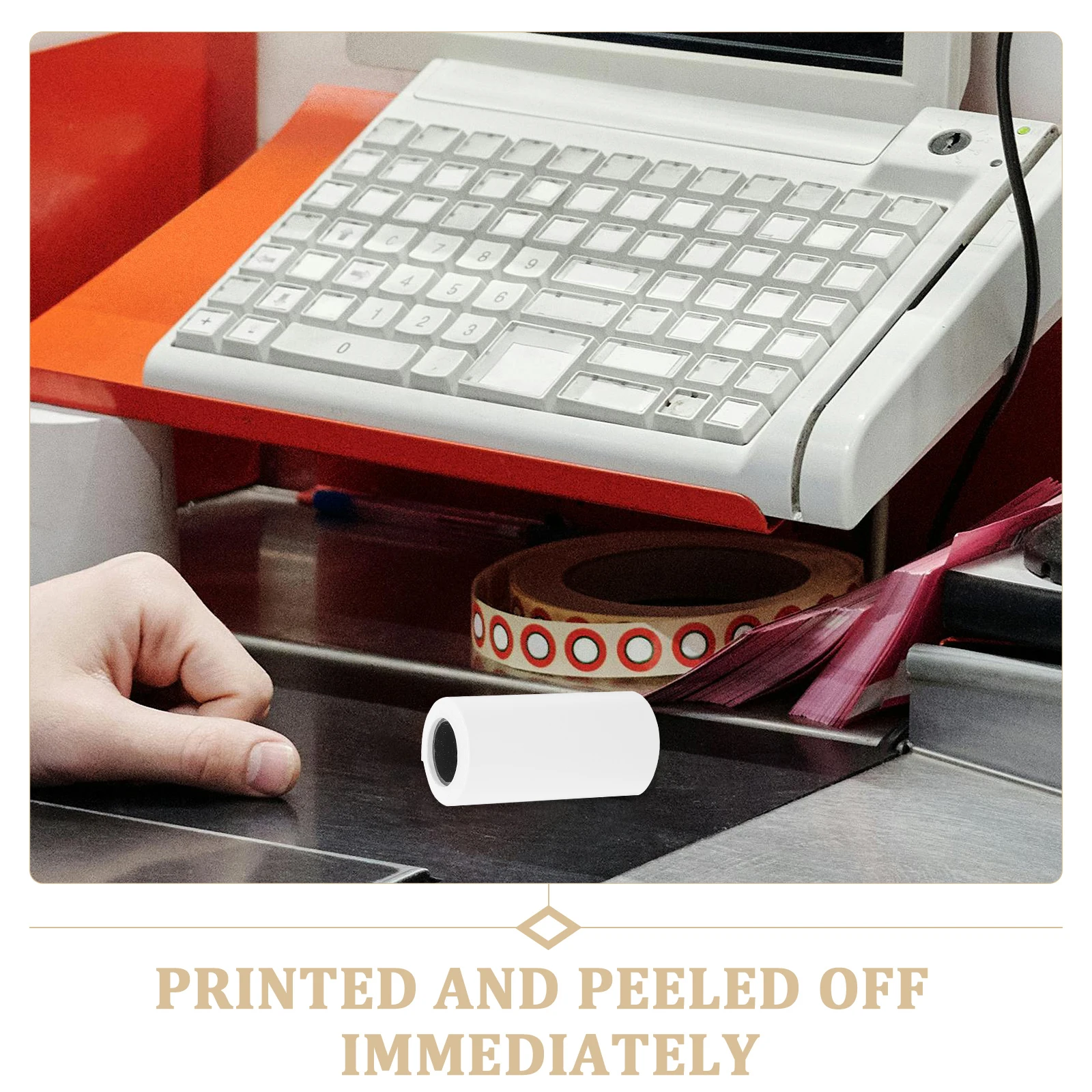 Thermal Paper Mini Printer Credit Card Receipt Multipurpose Rollsthermal Papers