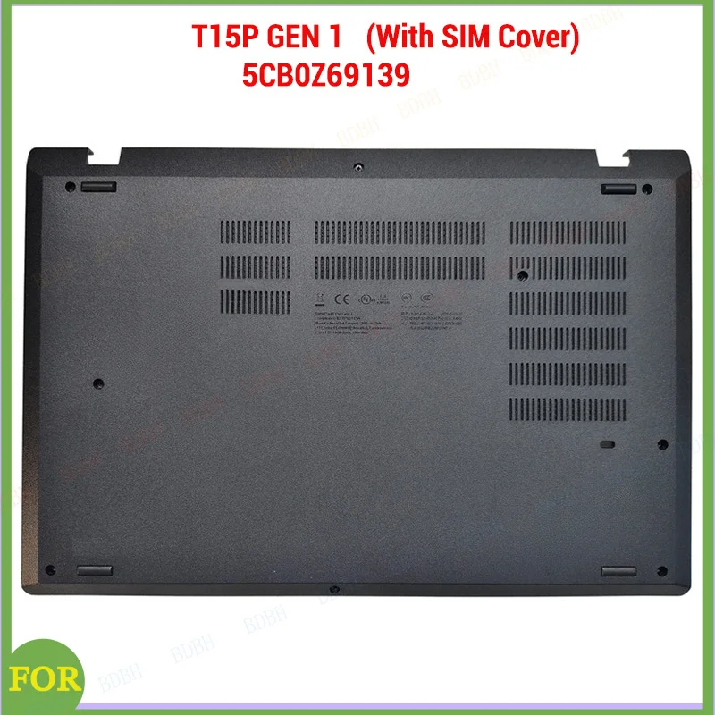 

Нижняя крышка корпуса (база) для ноутбуков Thinkpad P15V T15P Gen1 Gen2 5CB0Z69143 5CB0Z69144 5CB0Z69138 5CB0Z69139