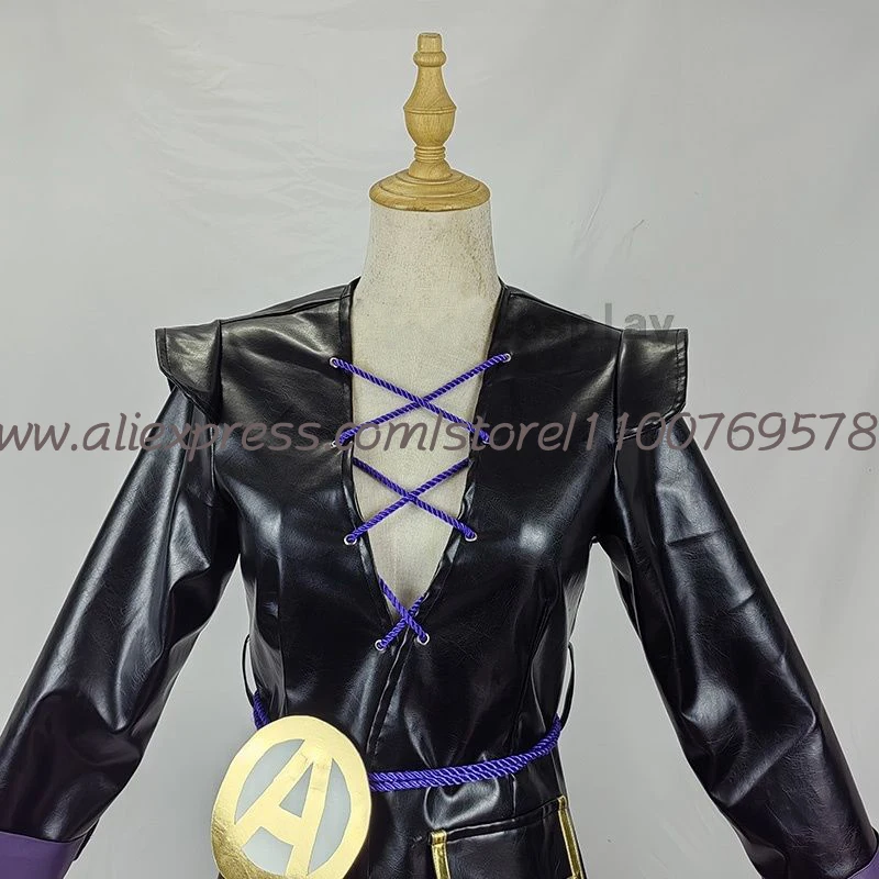 Anime uomo donna Cosplay Leone Abbacchio Costume Cosplay su misura