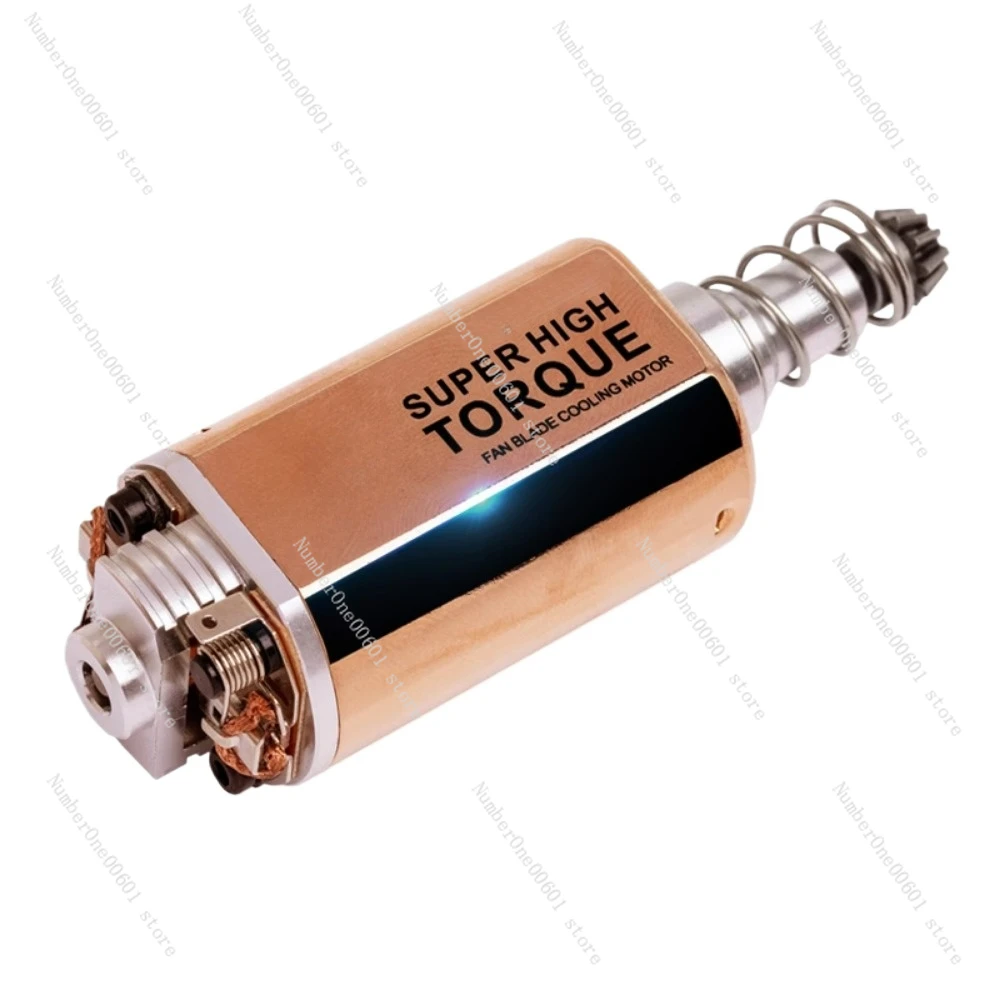 No. SL480-17TPA2 Gearbox Large Rotor Fan Blade Heat Dissipation Rose Gold High Twist Motor 12V DC