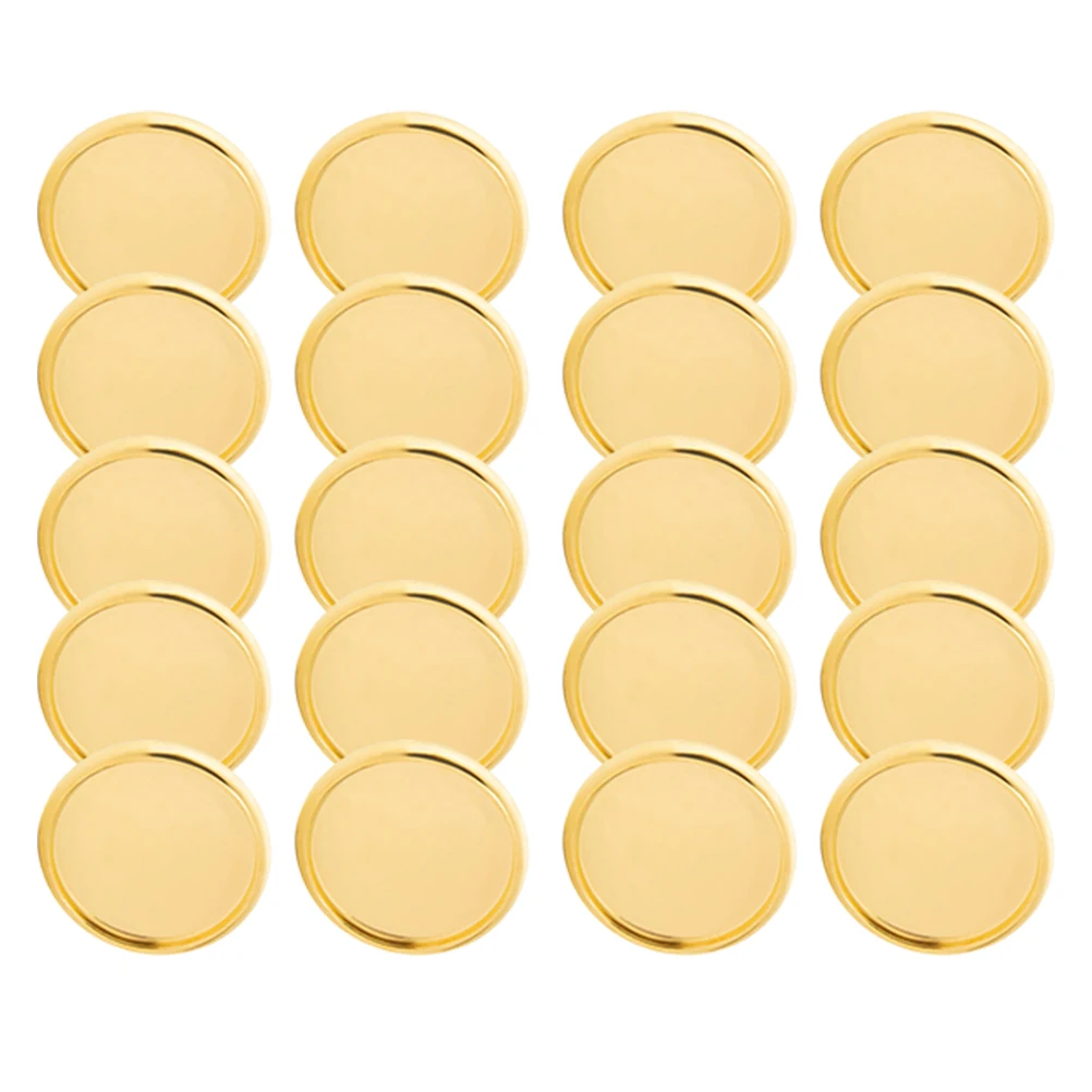 20 قطعة أقراص تجليد مطلية بالكهرباء حلقات ثقب الفطر السلس للمخططين ذاتية الصنع أقراص إصلاح مشاريع الطلاب #6