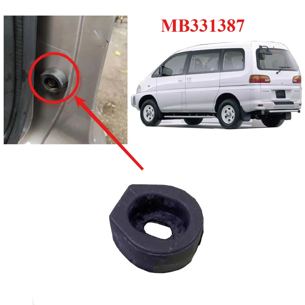 

1 Piece Rear Door Buffer for Delica L400 MB331387 Stop Shock Rubber for L400 Tailgate Positioning Block Rubber Accessories