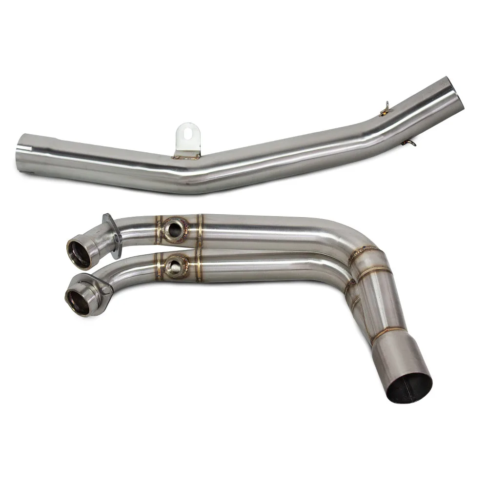 For CFMOTO 450SR 450NK 2022-2025 Motorcycle Exhaust Modify Front Link Pipe Stainless 51mm Escape Racing Line Manifold Kit