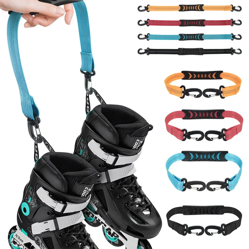 

1 шт., подъемник для обуви для катания на роликовых коньках, ремень для лыжных ботинок, портативные ремни для роликовых коньков, ремни для переноски зимних лыжных аксессуаров