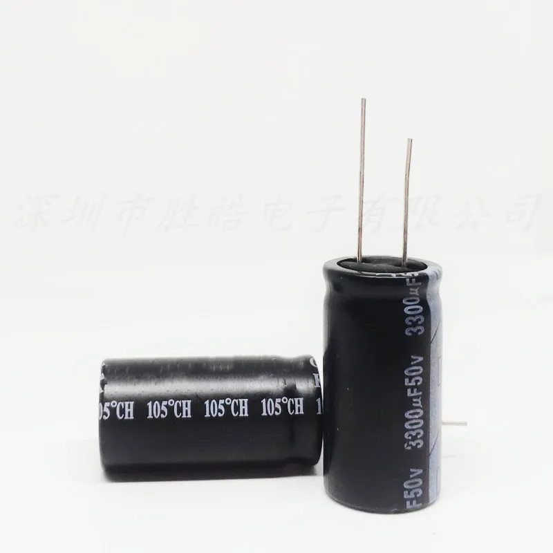 

(5PCS) 50V3300UF Volume：18x30mm High Quality 50V 3300UF Aluminum Electrolytic Capacitors