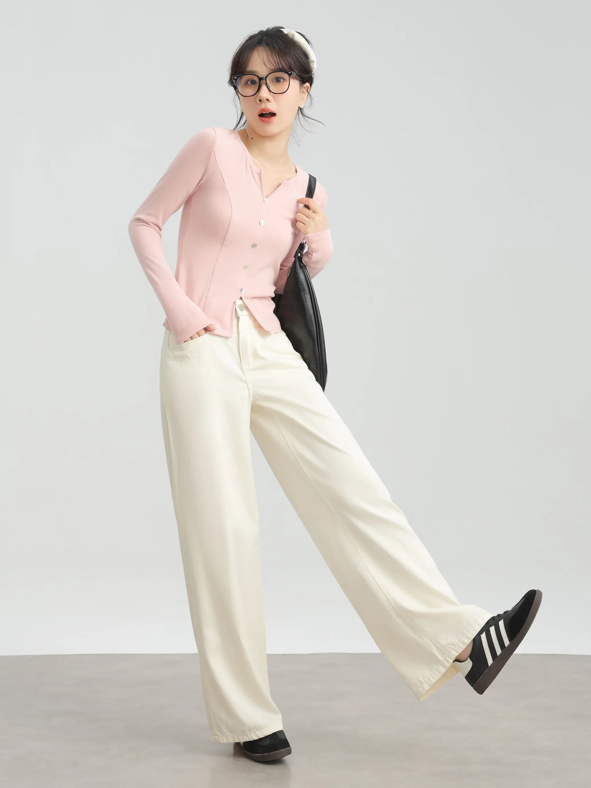 الخامس الرقبة سليم صالح متماسكة الأعلى للنساء كم طويل بسط تي شيرت غير رسمي لينة الصوف مثل مضلع بلوزة ملابس يومية طبقات أنيقة #3