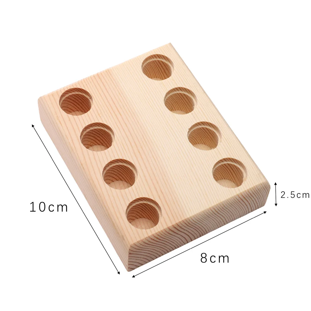 1pc Wooden Pliers Storge Holder Craft Tool Holder for Storing Pliers Wire Cutters Gift Jewelry Organizer image 6