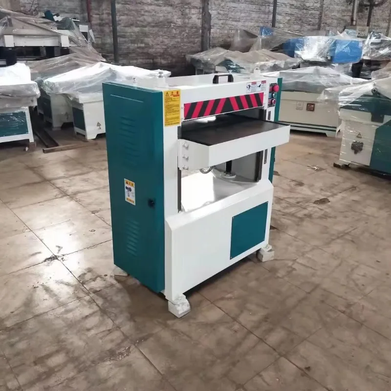 Automatic high-speed heavy-duty wood thickness planer wide hardwood single-sided double-sided press planer