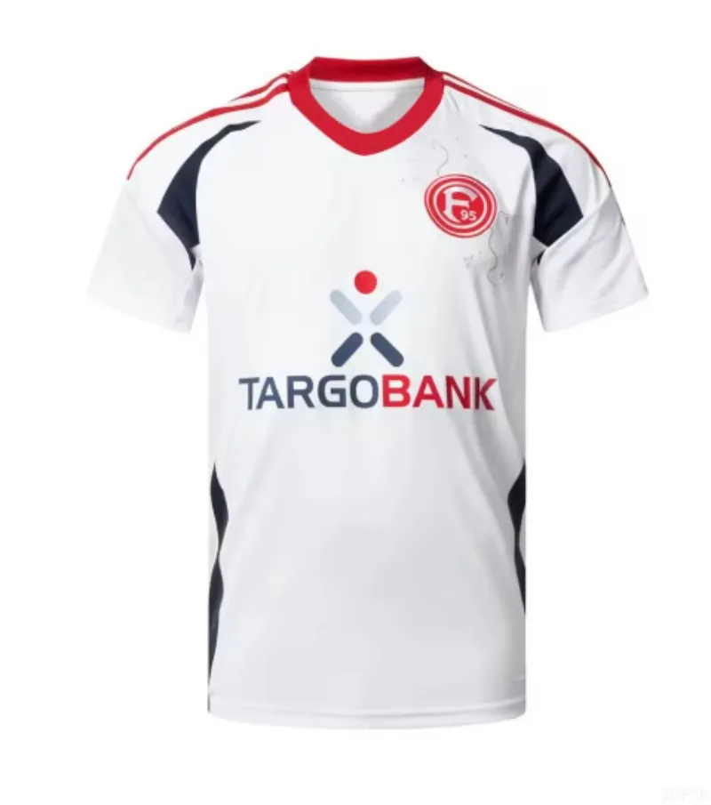 2025, kurzes Comic-Fußball-3D-Druck, Dusseldorf-gedrucktes Trainings-Fußballuniform, atmungsaktives T-Shirt für Männer und Frauen