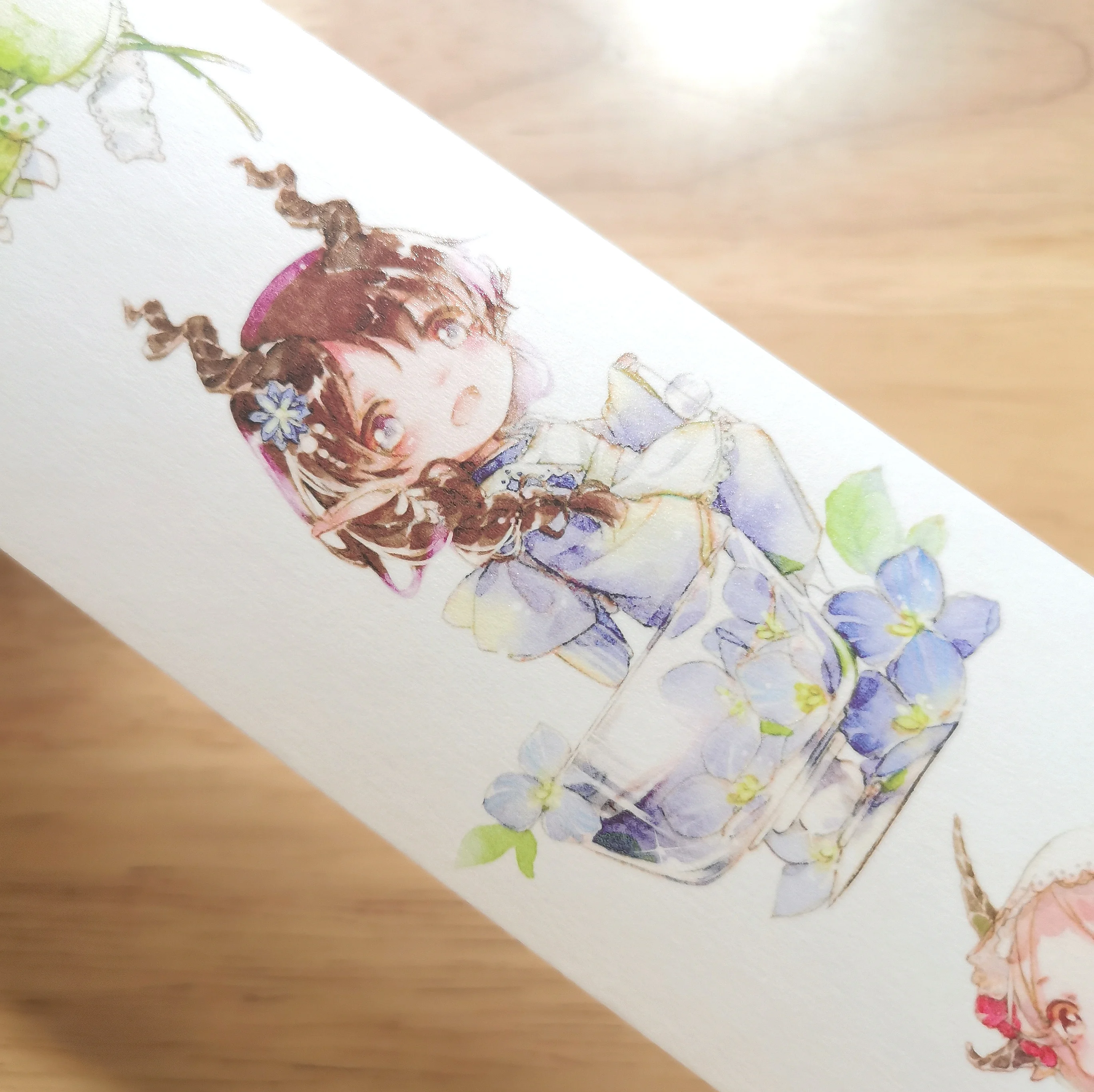 V1tape 1 Loop Pet Washi Tape  Royal Spirit Fairy Masking Character Journal Planner Decoraiton