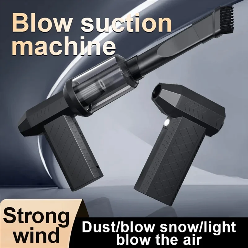 AB42-2 - พัดลมดูดฝุ่นใน 1 เทอร์โบสำหรับทำความสะอาดคีย์บอร์ดคอมพิวเตอร์พัดลมรุนแรง + เครื่องมือทำความสะอาดเครื่องดูดฝุ่น