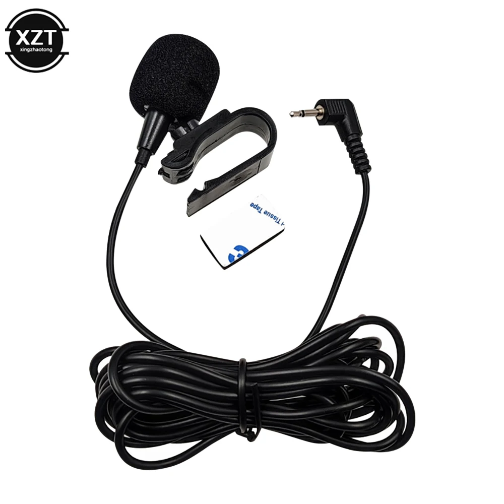 

Car Audio Microphone 2.5mm Clip Jack Plug Mic Stereo Mini Wired External Microphone For Auto DVD Radio 3 M Long Professionals