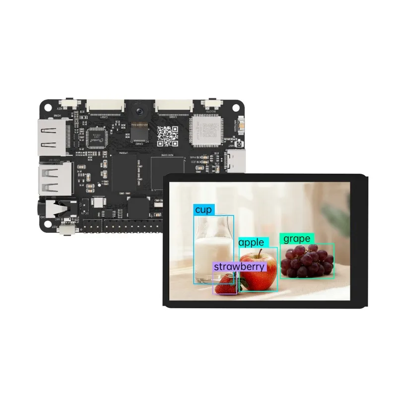 CanMV K230 AI Module de Vision avec caméra 2MP Support écran tactile HD 3.5 pouces adopte la puce Kendryte K230 pour Kit de voiture Robot à monter soi-même