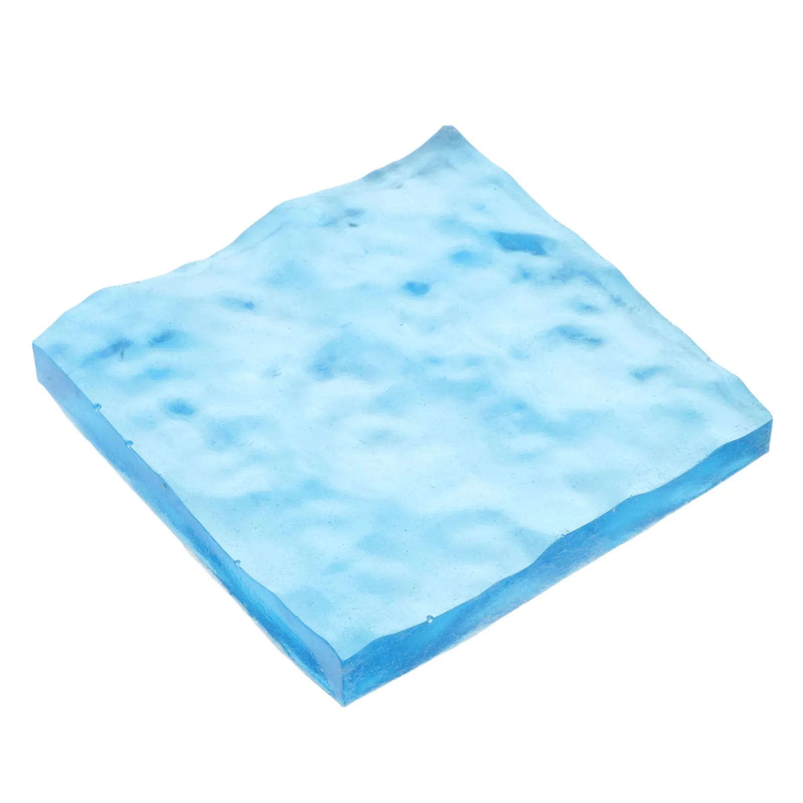 Action Figures Base Miniature Base Square Ocean Wave Resin Support Marine Decor Posing Platform Photography