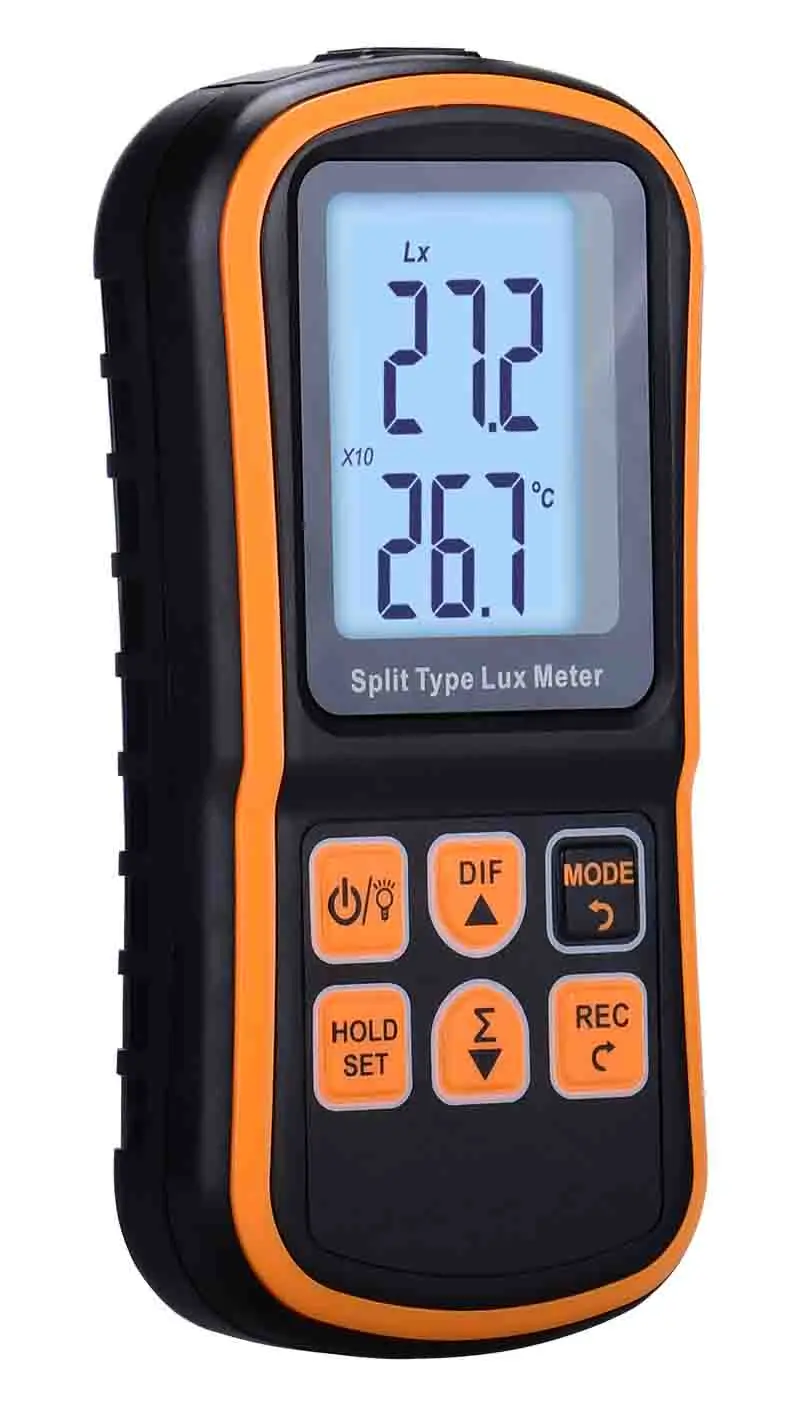 GM1030C Digital Auto Measurement Split Type Lux Meter / Tester