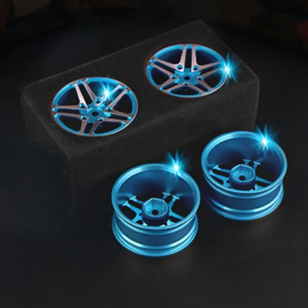 

52mm Metal Wheel Rims Alloy Hub for 1:10 RC Drift On-Road Racing Car HSP Tamiya HPI Kyosho RedCat Sakura LC WLtoys Upgrade Parts