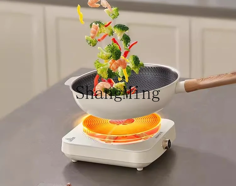ZYY piccolo wok domestico integrato set completo di stufa a batteria stufa elettromagnetica