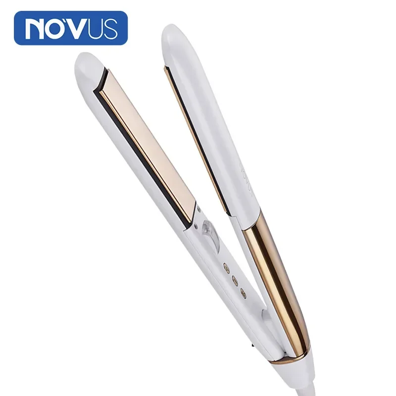 NOVUS Professional Hair Straightener Ceramic Ionic Fast Heat-Up Hair Flat Iron Negative Ion Iron Lcd Display Hair Straightener