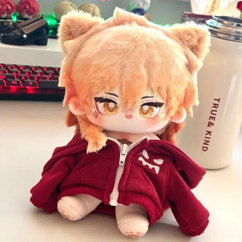 

Cute 20CM Honkai：Star Rail Mydei Cotton Doll Girl Stuffed Toys Student Plush Doll Adorable Delicacy Furry Ears Xmas Gift