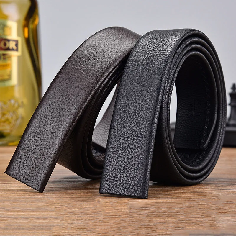 Ceinture automatique sans strucmen, sangle de corps en cuir de bonne qualité, largeur de 100 cm, 120 cm, 130 cm, 140 cm, 150 cm, 160 cm, 170 cm,