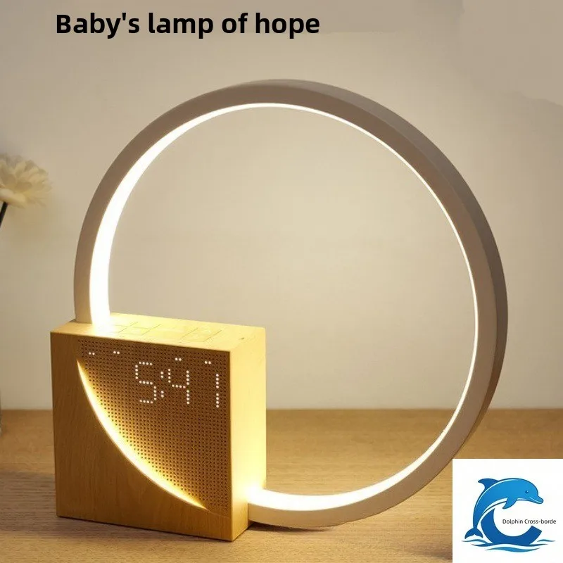 Applicable to Kids Sunrise Wake Up Light Alarm Clock, White Noise Sound Machine, RGB Night Light, Sleep Aid Music Box