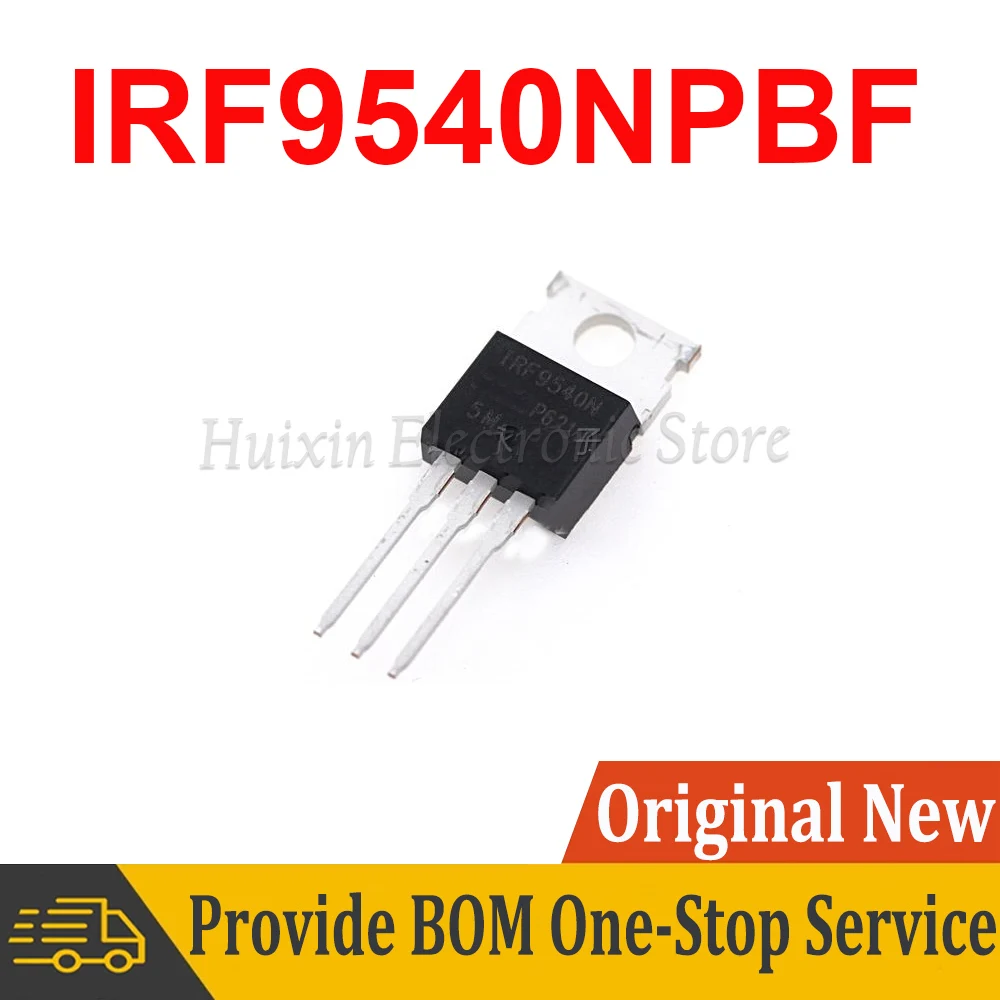 2pcs IRF9540NPBF IRF9540N IRF9540 TO-220 P-Channel transistor TO-220 new original