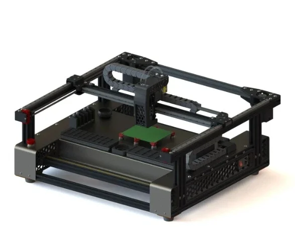SMT Pick and Place Machine  V2, Dual Vision DIY Automatic Chip Mounter