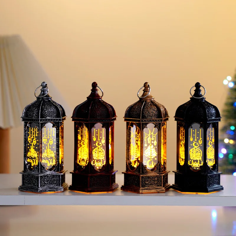 

Ramadan LED Festival Light Eid Mubarak Lantern Ornaments Eid Al-Fitr Gifts Muslim Party Ramadan Kareem Decorations for Home 2026