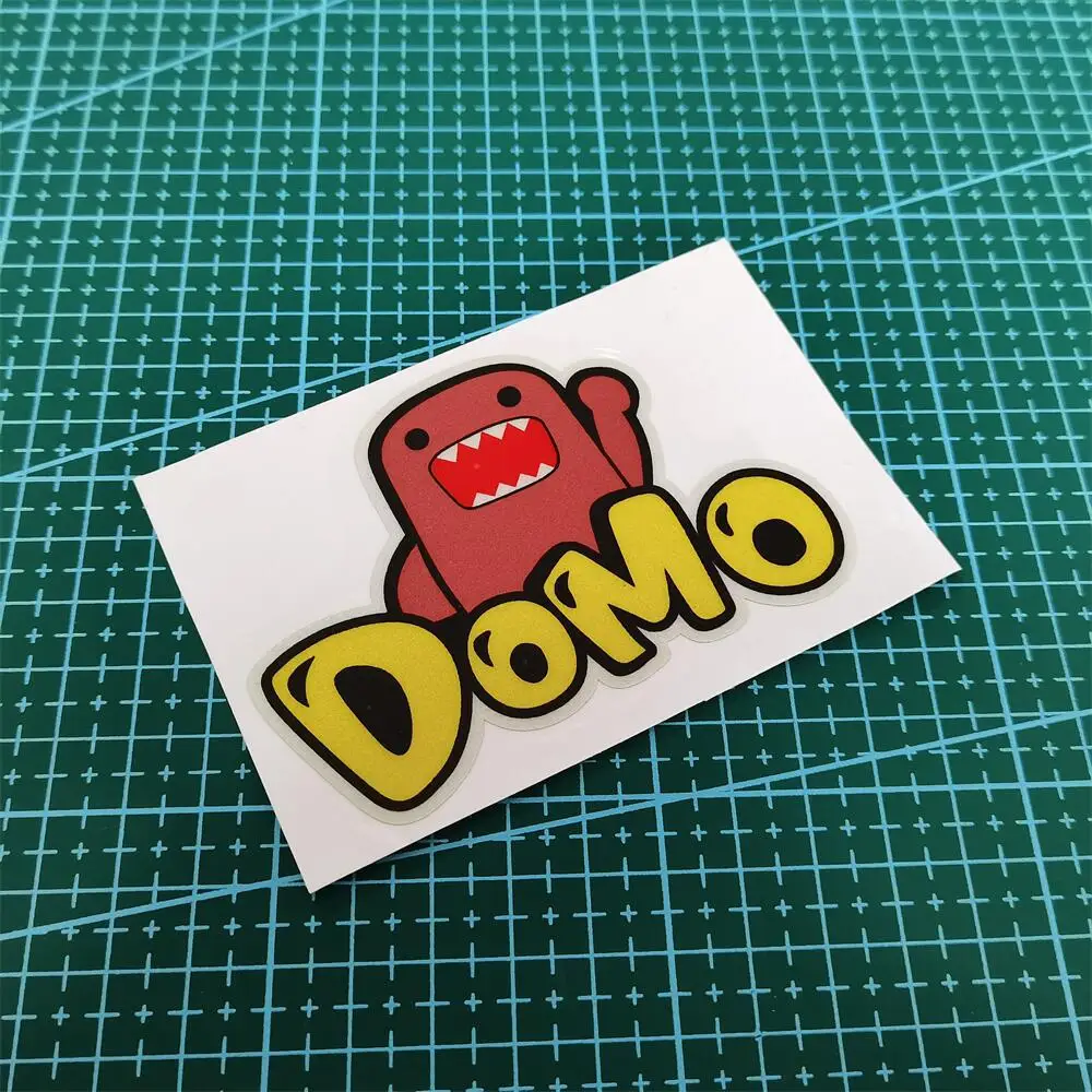 9 Style Hot Funny Domo Kun Sticker JDM Reflective Sticker PVC Decorative Sticker Car Motorcycle Luggage DOMO Sticker Accessories