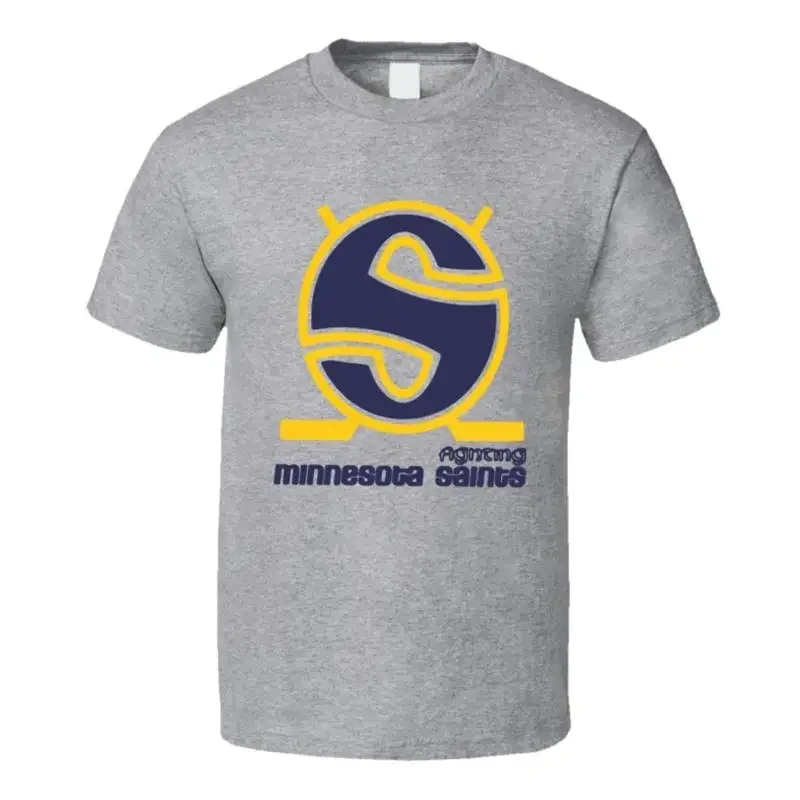 Minnesota Fighting Saints Wha Hockey T Shirt