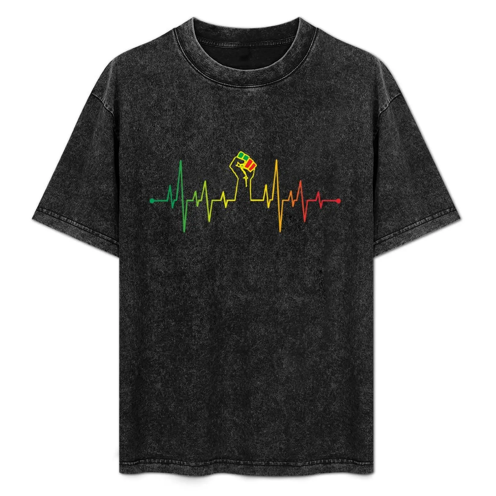 

Civil Rights Black Power Fist Heartbeat T-Shirt new gifts and t-shirts sublime summer top funny t shirts men