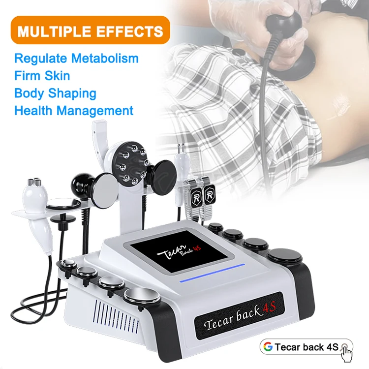 

Tecar Indiba CET RET RF Machine Body Slimming Fat Removal Pain Relief Physcial Therapy Skin Tightening