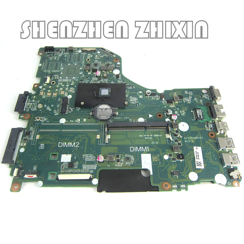 

yourui For Acer aspire E5-532G laptop motherboard with SE29E N3700 CPU DDR3L NBMYW11004 NBMYW110045 DA0ZRVMB6D0 Main board