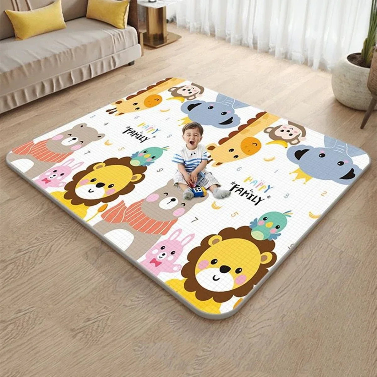 

1Cm/0.5cm Thickness EPE Baby Play Mat for Children Rug Playmat Developing Mat Baby Room Crawling Pad Folding Mat Baby Carpet Rug