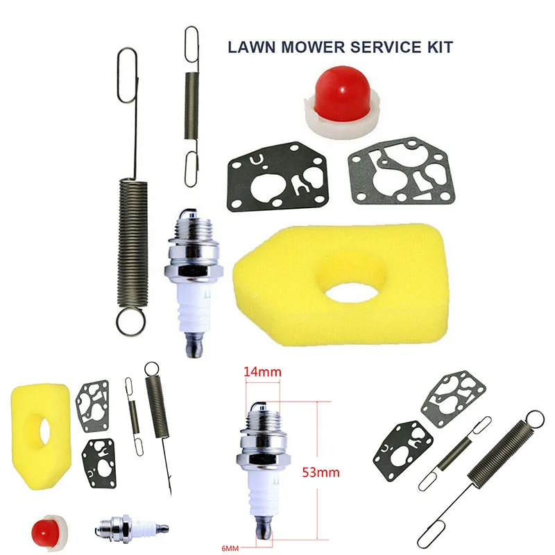 

Аксессуар для карбюратора, воздушный фильтр, костюм из 7 предметов, воздушный фильтр карбюратора, подходит для 698369 Карбюратор бытовые товары