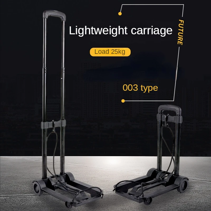 

Load-bearing 35KG Portable Folding Cart Trolley Car Travel Luggage Trolley Tablet Mobile Furniture Transport Tool