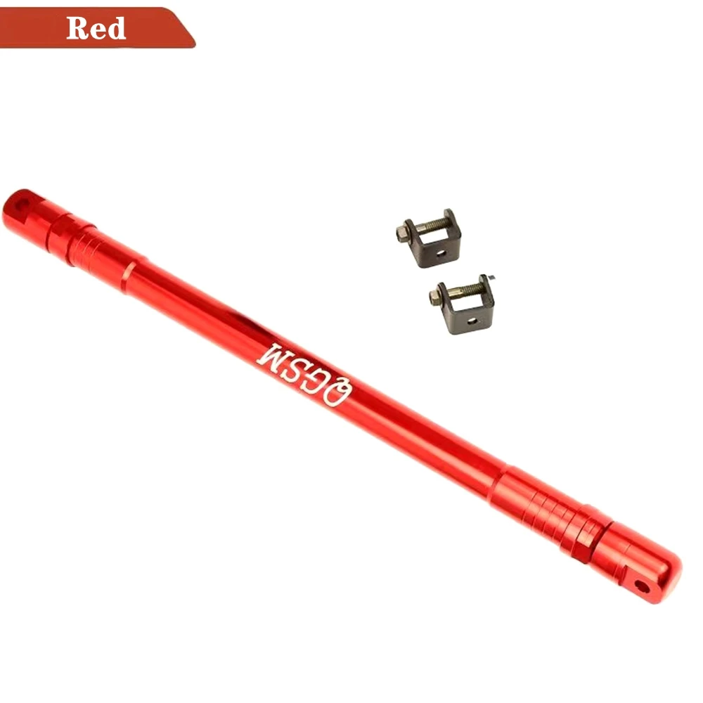 E-Motorbike Scooter Frame Reinforce Rod Balance Bar CNC Adjustable Universal For Honda Yamaha Scooter RSZ JOG Niu Ninebot Modify image 3