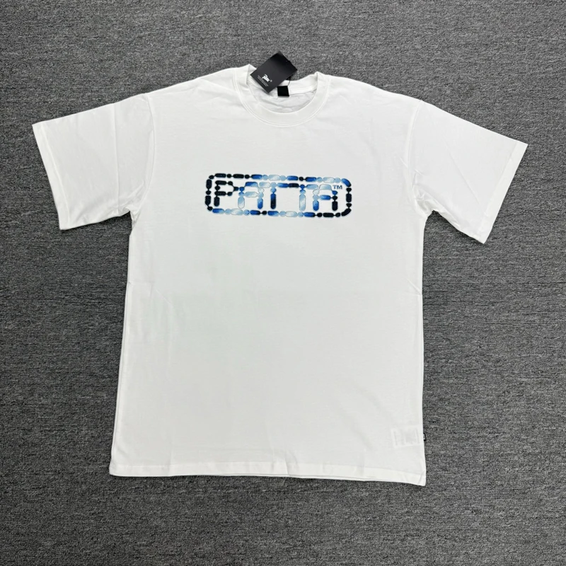Summer Trend New High-quality PATTA T-shirt Casual Versatile Patta Short-sleeved Top