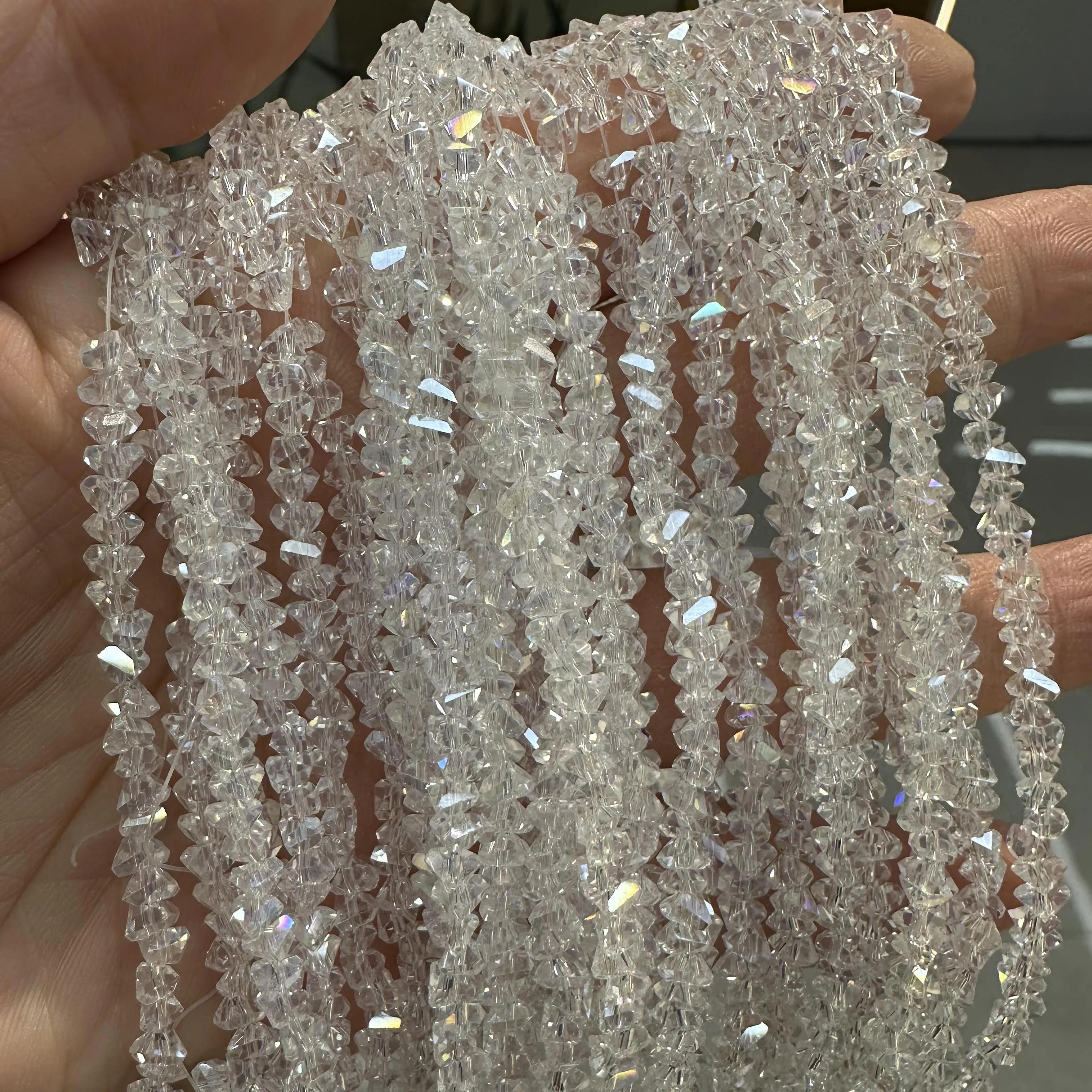 3mm pink Natural Spinel Quartz Beads Faceted Tiny Semi-precious Stone Beads for DIY Women Necklace Bracelet Jewelry Making