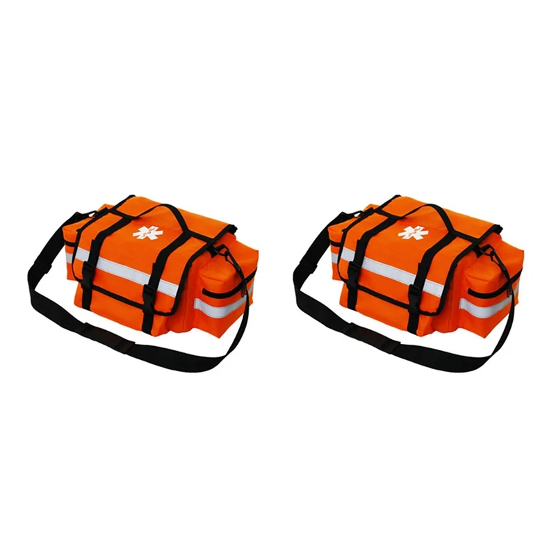 

2X Trauma Bag First Responder Set Emergency Supplies Kit First Aid Kit For Medicines Outdoor Camping Survival Practical