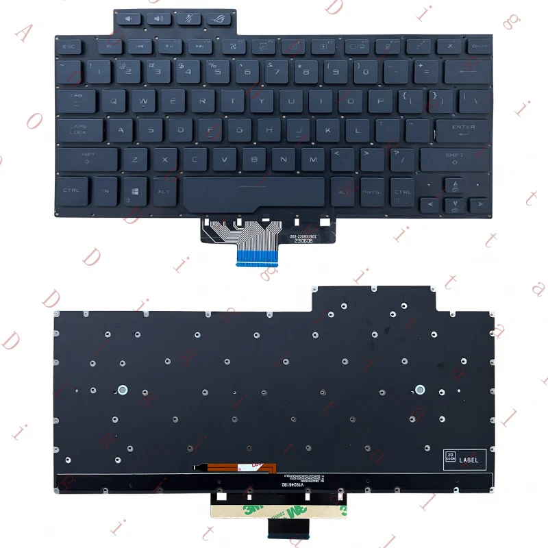 

Клавиатура A подходит для ноутбуков ASUS ROG Zephyrus G14 GA401, GA401U, GA401M, GA401I, GA401IV.