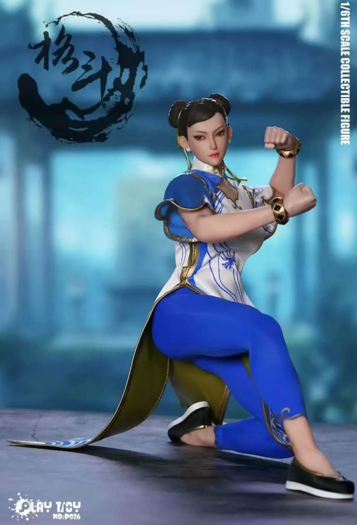 

Spot Salein stock 1/6 P026 Fighting Godss 6th Generation Chunli Moveable Female Soldier Doll Street Fighter 6 (ss)in Stock