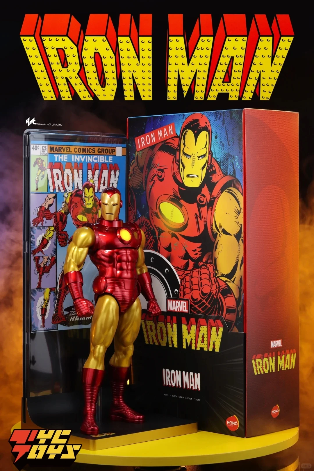 

In Stock Original HT HOTTOYS HONO 1/6 HS05 Marvel Comics Iron Man 12inch Full Set Action Figure Model Toys Collection
