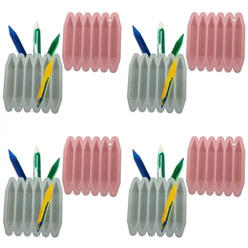 

【PRICE REDUCT】Crayon Recycling Mold 8 Pack, 3D Crayon Silicone Mold,Oven,Pure Silicone,Durable And Reusable Crayon Mold