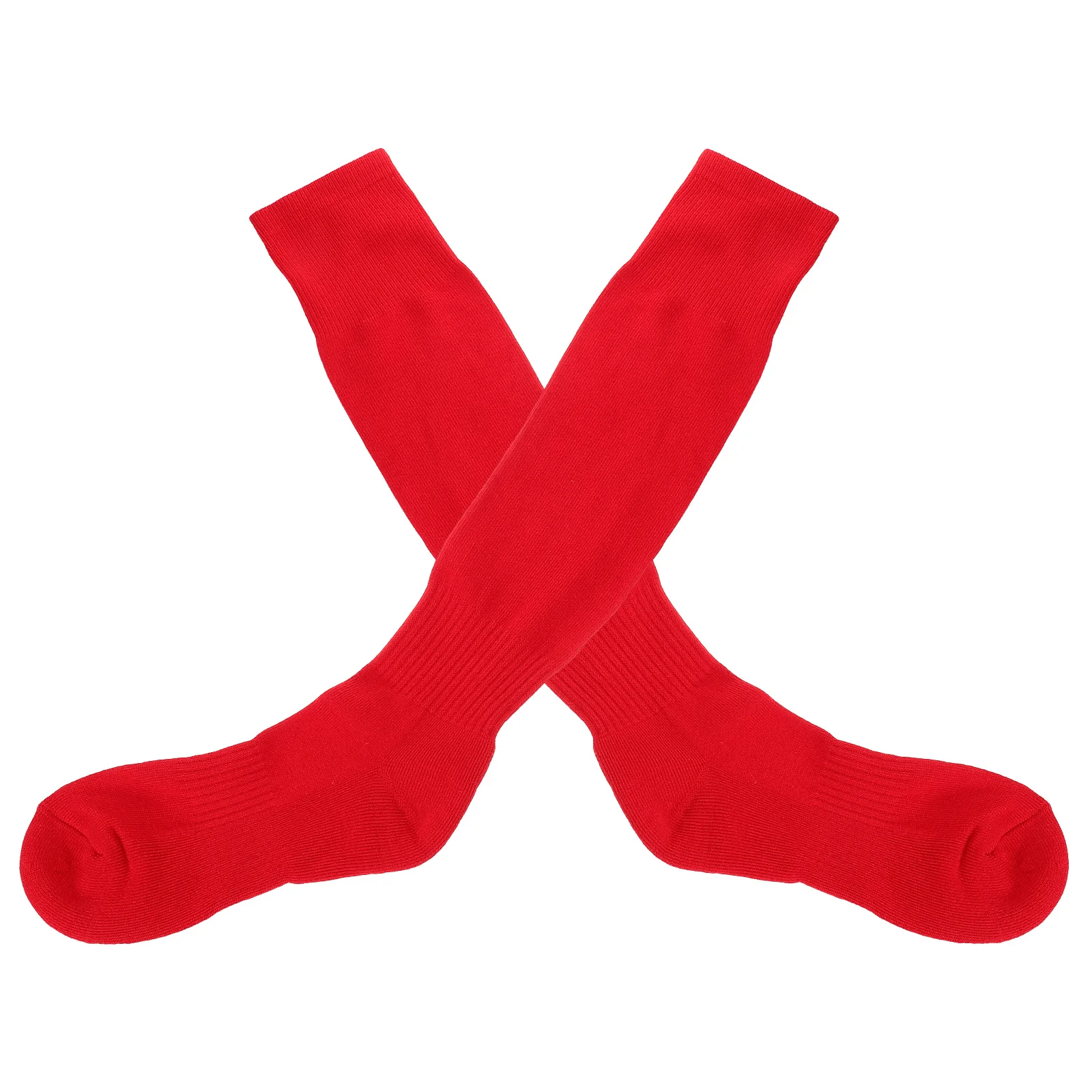 1 paire de chaussettes de Football pour adultes, bas élastiques hauts aux genoux, bas de sport confortables pour Football, Baseball, Softball, course à pied, randonnée