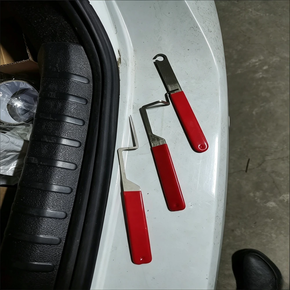 Stainless Steel Window Lock Opener Non-slip Unlocking Portable Casement Window Lock Pick Repair & Window Opening Repair Tools