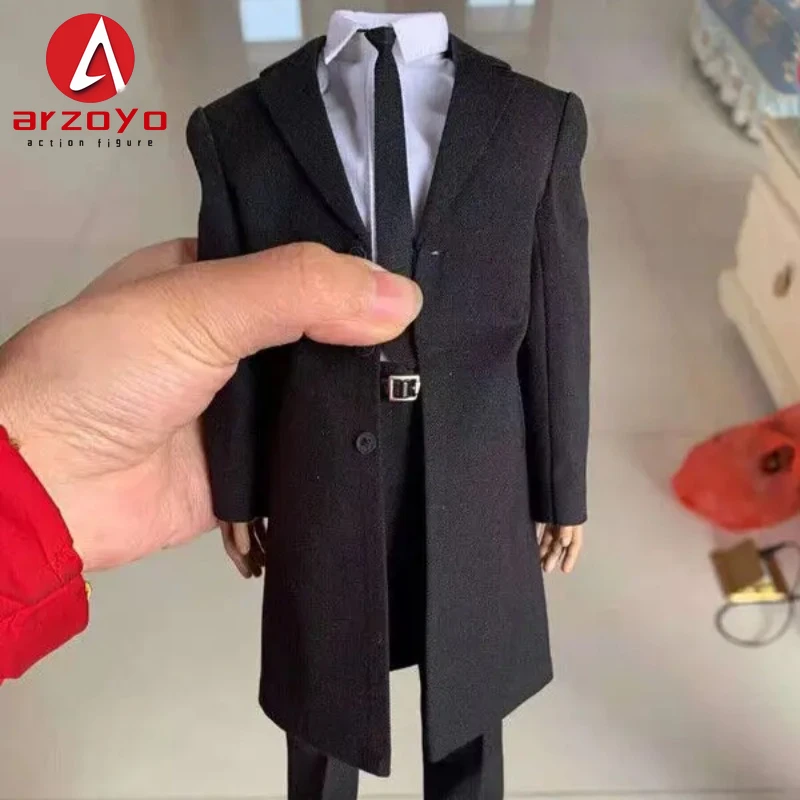 IN STOCK POP 1/6 Scale Male Gentleman Suit Shirt Pants Leather Shoes Set Soldier Clothes Model Fit 12'' Action Figure Body Dolls